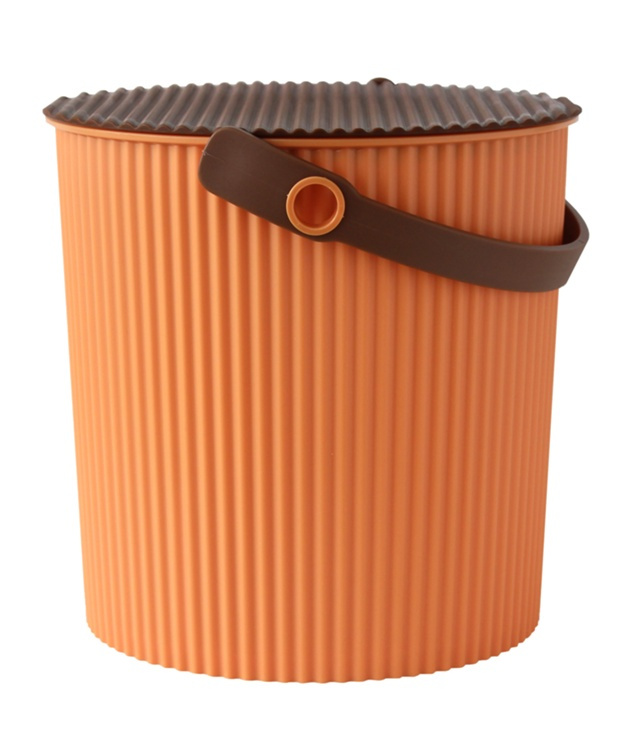Hink / korg med lock, APRICOT MEDIUM OMNIOUTIL, 10 L, Aprikos i gruppen Förvaring / Förråd- och garageförvaring / Korgar och hinkar hos SmartaSaker.se (41077)