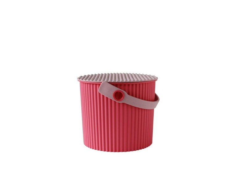 Hink / korg med lock, FLAMINGO PINK SMALL OMNIOUTIL, 8L, Cerice / Rosa i gruppen Förvaring / Förråd- och garageförvaring / Korgar och hinkar hos SmartaSaker.se (41099)