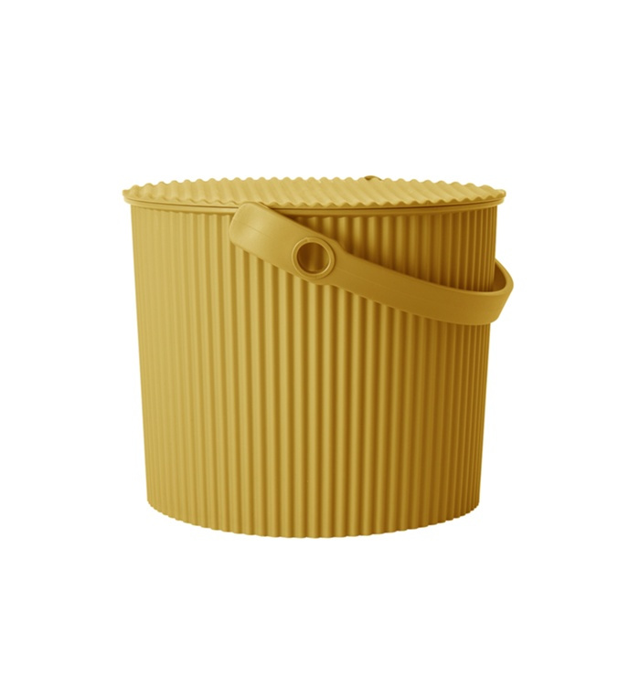 Hink / korg med lock, MUSTARD SMALL OMNIOUTIL, 8L, Senapsgul i gruppen Förvaring / Förråd- och garageförvaring / Korgar och hinkar hos SmartaSaker.se (41119)