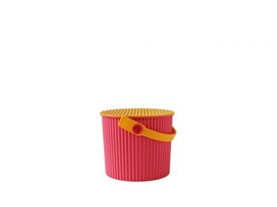 Hink / korg med lock, PINK MINI OMNIOUTIL, 4 L, Cerise / Orange i gruppen Förvaring / Förråd- och garageförvaring / Korgar och hinkar hos SmartaSaker.se (41130)
