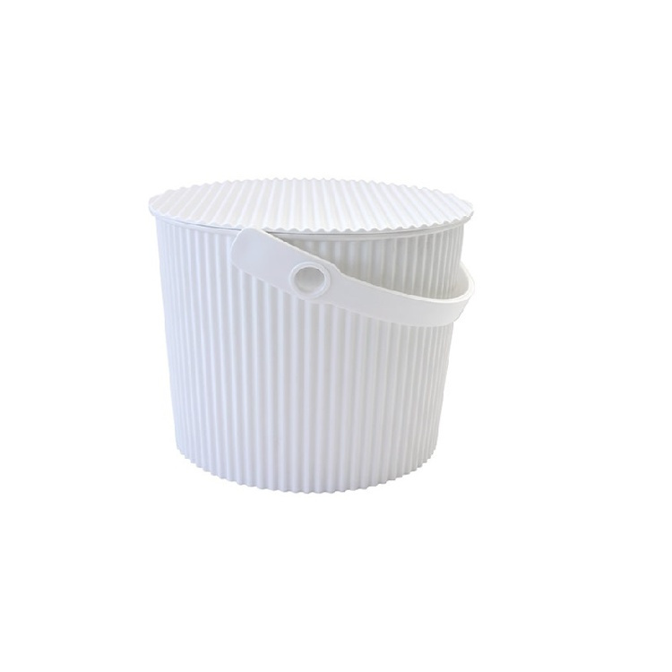 Hink / korg med lock, WHITE MEDIUM OMNIOUTIL, 10 L, Vit i gruppen Förvaring / Förråd- och garageförvaring / Korgar och hinkar hos SmartaSaker.se (41153)