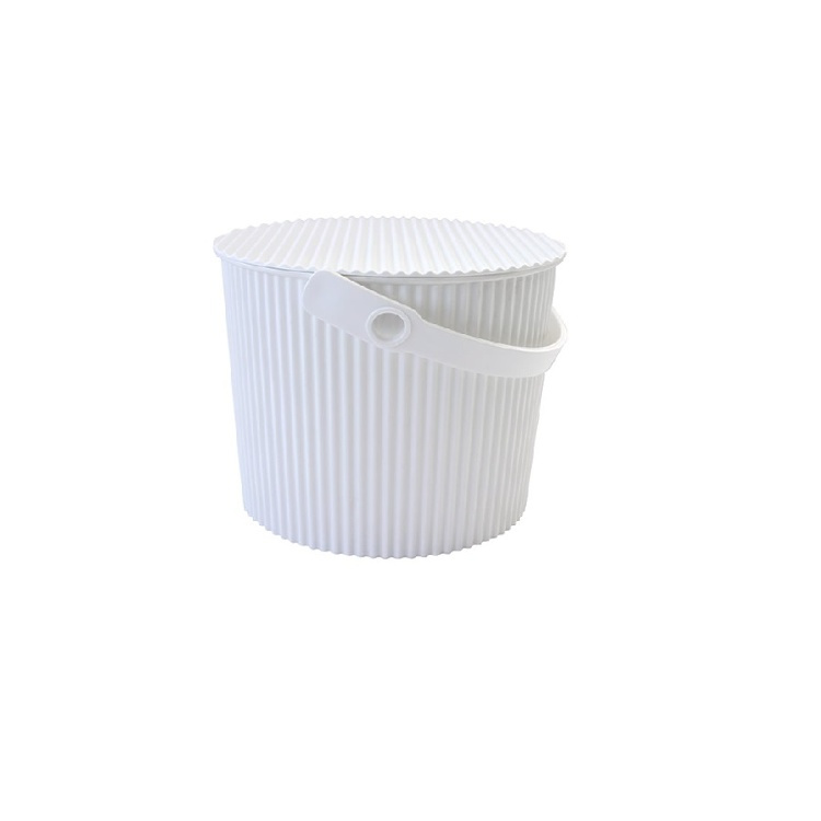 Hink / korg med lock, WHITE SMALL OMNIOUTIL, 8L, Vit i gruppen Förvaring / Förråd- och garageförvaring / Korgar och hinkar hos SmartaSaker.se (41155)