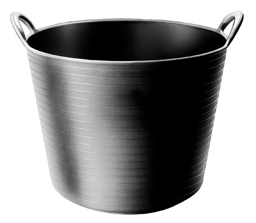 Hink, TUBTRUG LARGE, 38 Liter, Svart i gruppen Förvaring / Förråd- och garageförvaring / Korgar och hinkar hos SmartaSaker.se (41158)