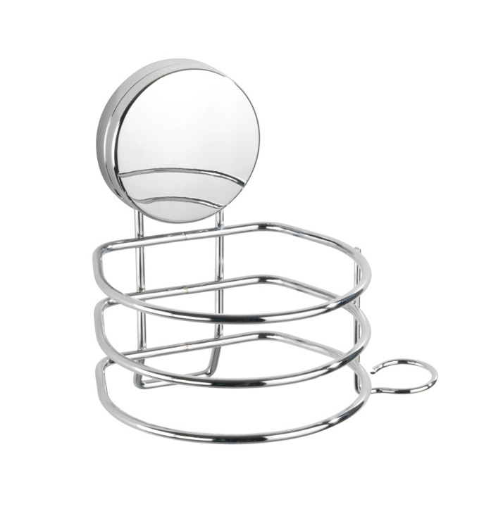 Hållare för hårtork, Självhäftande, OSIMO STATIC-LOC, Silver i gruppen Förvaring / Badrumsförvaring hos SmartaSaker.se (41211)
