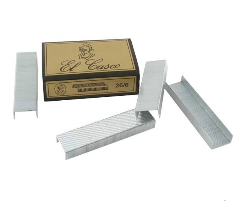 Häftklamrar, 1000 st, EL CASCO STAPLES No 26/6, Silver i gruppen Förvaring / Kontorsmaterial hos SmartaSaker.se (41241)