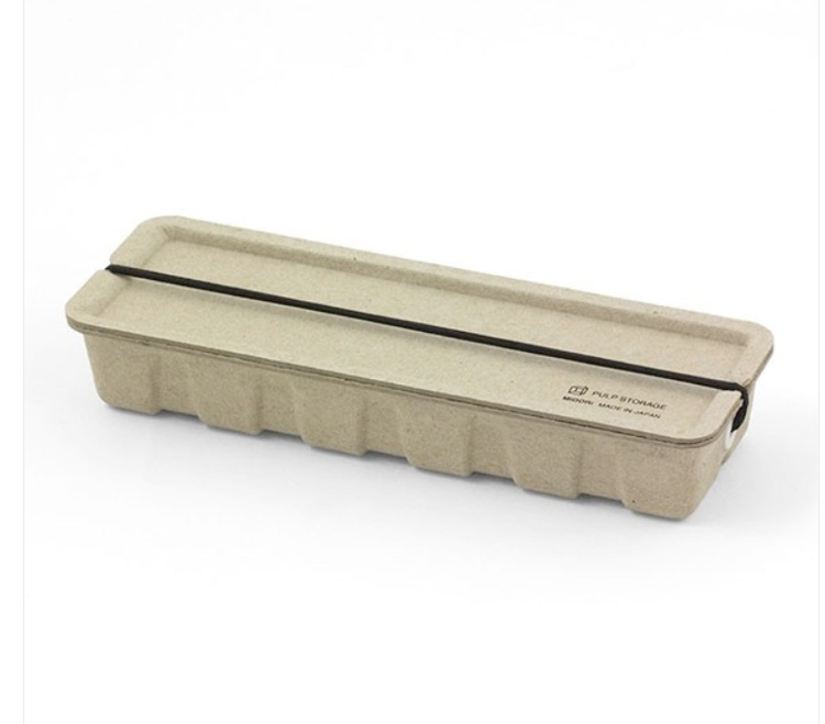 Japansk Ask av återvunnet papper, MIDORI PULP PEN STORAGE i gruppen Förvaring / Förvaringslådor / Småförvaring / Askar hos SmartaSaker.se (41333)