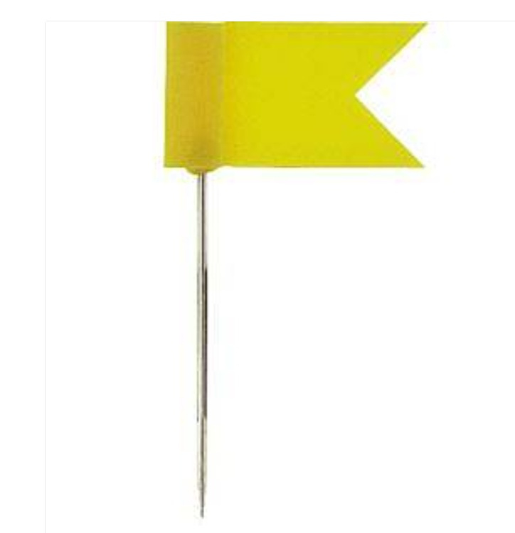 Kartnålar Flaggor, 20 st, FLAG PINS i gruppen Förvaring / Kontorsmaterial hos SmartaSaker.se (41348)