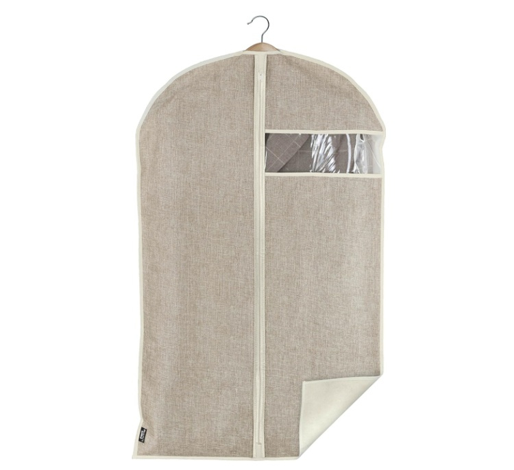 Klädöverdrag, Kort, MAISON, 60 x H 100 cm, Sand i gruppen Förvaring / Garderobsförvaring / Klädgarderober hos SmartaSaker.se (41419)