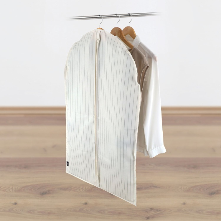 Klädöverdrag, Kort, TIVOLI COLLECTION, 60 x H 100 cm, Off White i gruppen Förvaring / Garderobsförvaring / Klädgarderober hos SmartaSaker.se (41429)