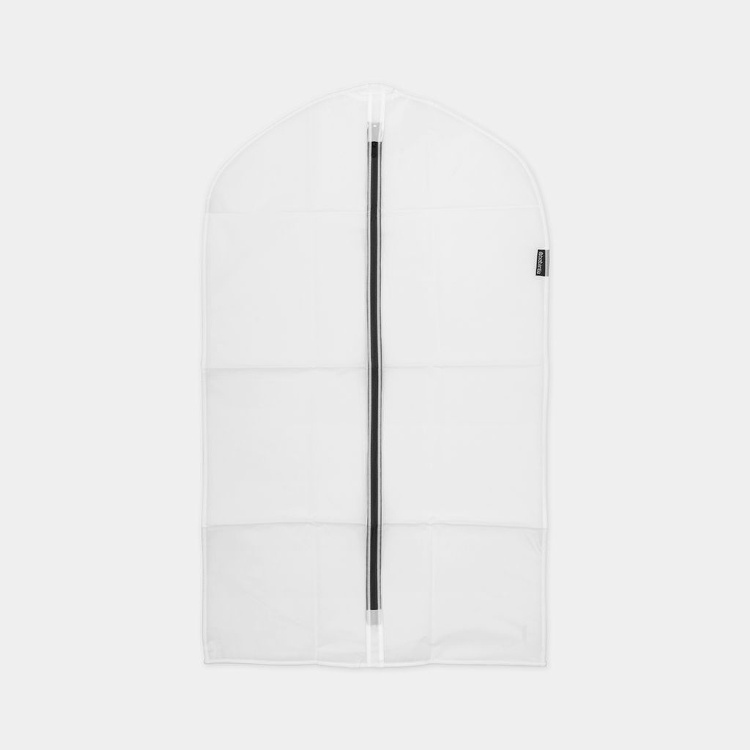 Klädöverdrag, Korta, 2 st, BRABANTIA - MEDIUM - 60 x H100 cm, Transparent / Svart i gruppen Förvaring hos SmartaSaker.se (41434)