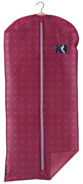 Klädöverdrag, lång, ELLA PURPLE, 60 x H135 cm, Vinröd i gruppen Förvaring / Garderobsförvaring / Klädgarderober hos SmartaSaker.se (41440)