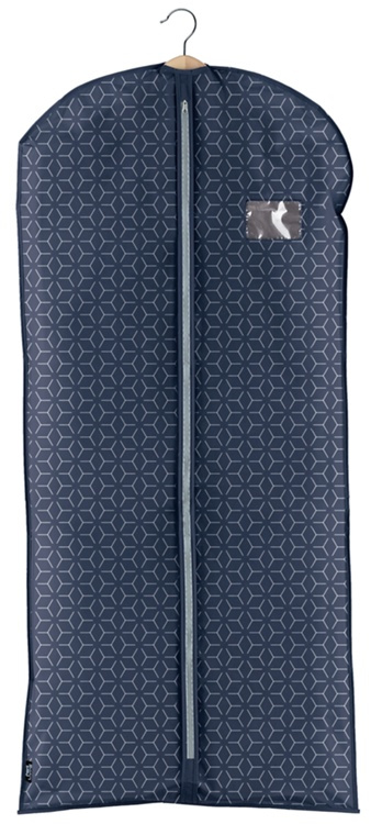 Klädöverdrag, Lång, METRIK BLUE, 60 x H135 cm, Blå i gruppen Förvaring / Garderobsförvaring / Klädgarderober hos SmartaSaker.se (41442)