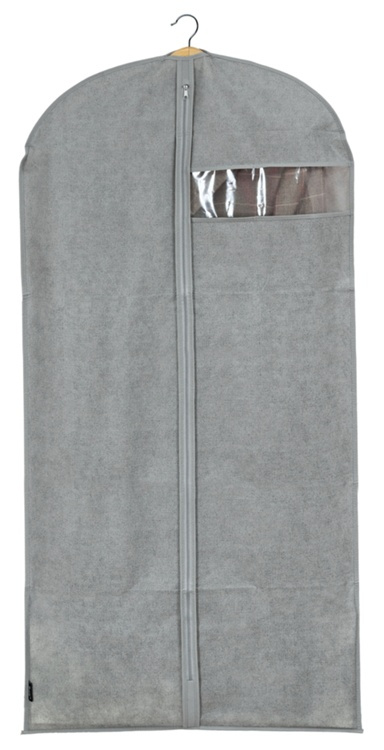 Klädöverdrag, Lång, STONE GREY, 60 x H135 cm, Grå i gruppen Förvaring / Garderobsförvaring / Klädgarderober hos SmartaSaker.se (41446)