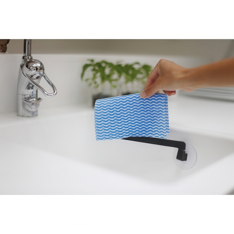 Krok för disktrasa, Sugproppsfäste, BOSIGN i gruppen Förvaring / Köksförvaring / Diskställ och diskbänk hos SmartaSaker.se (41510)