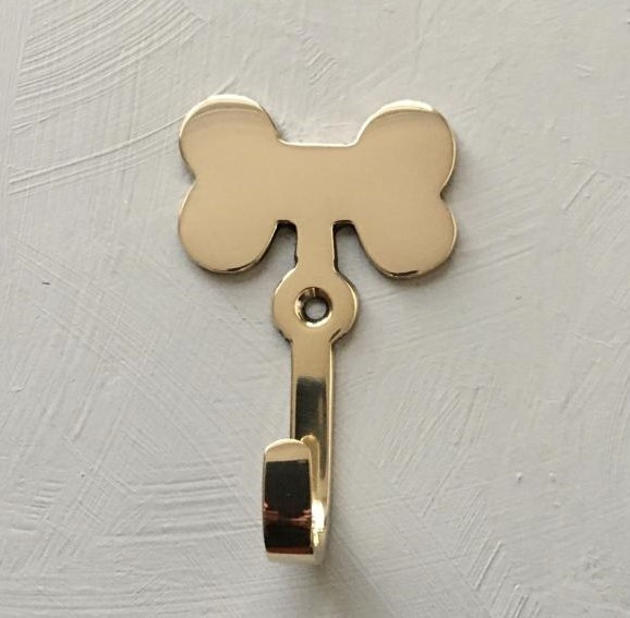 Krok för hundkopplet, DOG BONE, H 8,5 cm, Exmez, Mässing i gruppen Förvaring / Hallförvaring / Krokar och hängare hos SmartaSaker.se (41515)