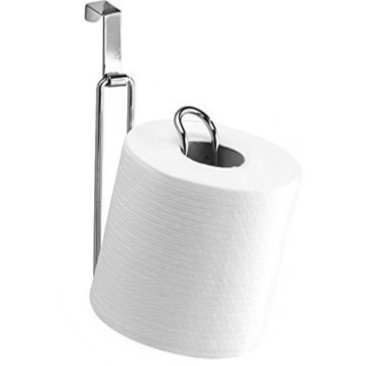 Krok för över skåpdörr, LARGE YORK HOOK, Silver i gruppen Förvaring / Badrumsförvaring hos SmartaSaker.se (41518)