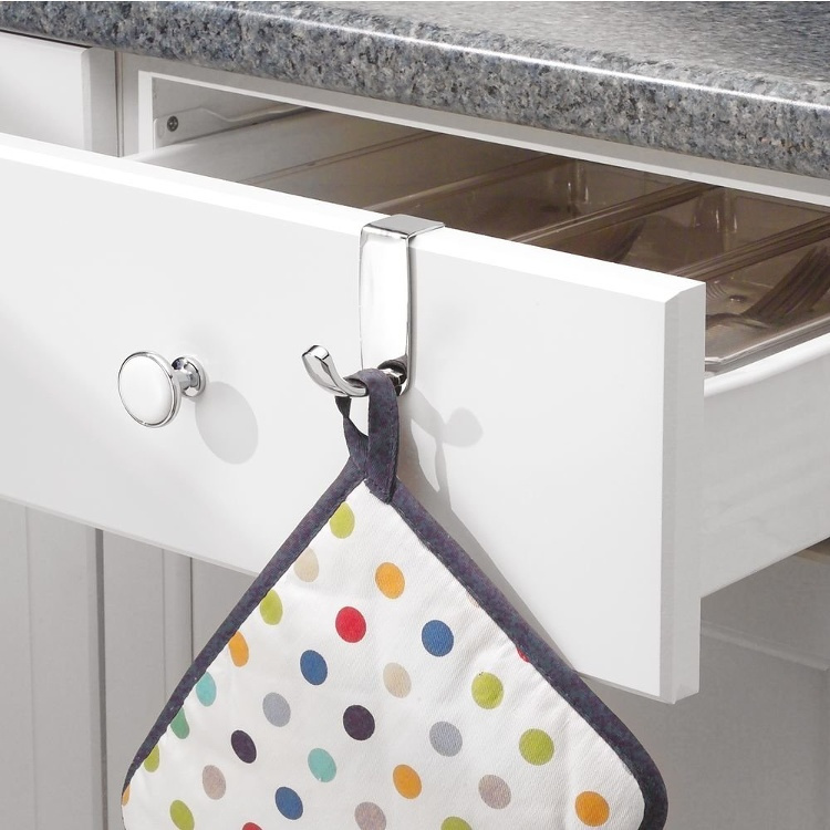 Krok över låda / skåp, AXIS OVER CABINET, Silver i gruppen Förvaring / Köksförvaring / Organisera köksskåp / Krokar hos SmartaSaker.se (41528)