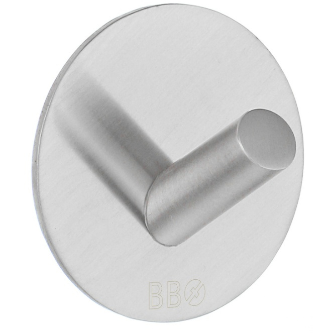 Krok, Självhäftande, Rund, BESLAGSBODEN, Ø 4,8 cm i gruppen Förvaring / Magneter och självhäftande / Självhäftande krokar hos SmartaSaker.se (41536)
