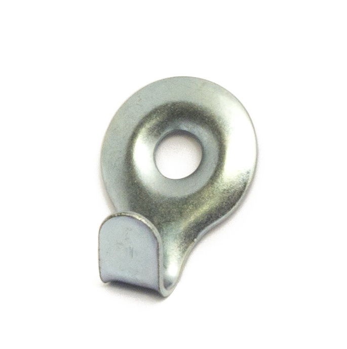 Krokar platta, små, 2,5 cm, HABO, 2 st, Metall i gruppen Förvaring / Hallförvaring / Krokar och hängare hos SmartaSaker.se (41556)