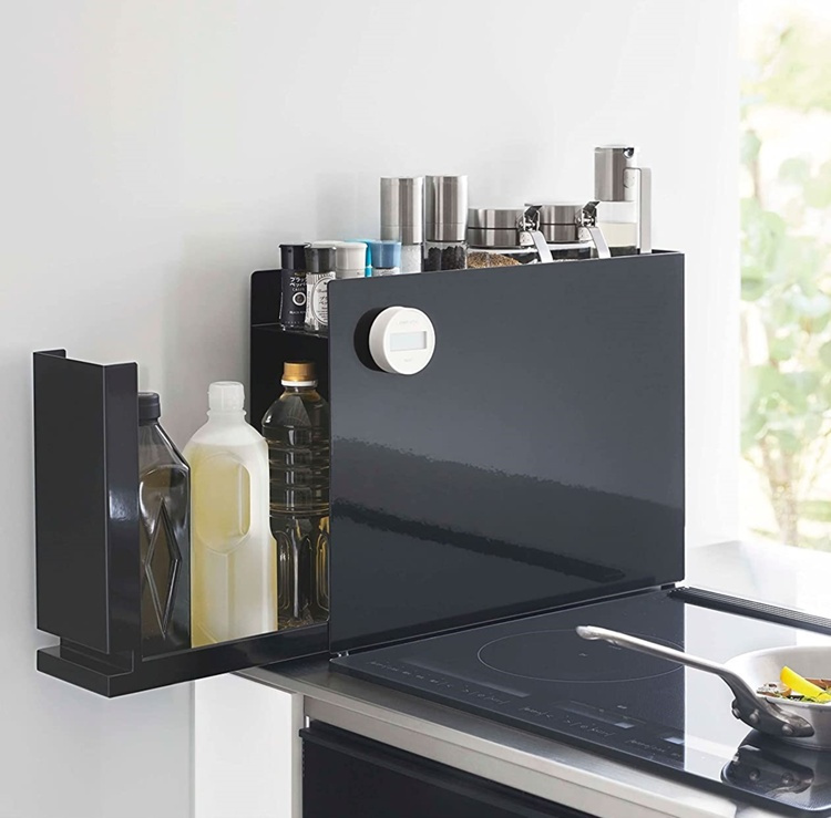 Kryddskåp för smala ytor, PULL-OUT SEASONING RACK, 50 x 12,5 x H 36,7 cm, Yamazaki i gruppen Förvaring / Köksförvaring / Organisera köksskåp hos SmartaSaker.se (41605)