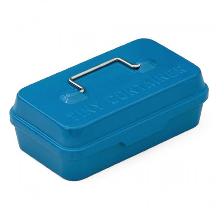 Liten Ask i plåt, TINY CONTAINER, 10,7 x 6,2 x H 3,4 cm, Hightide i gruppen Förvaring / Förvaringslådor / Småförvaring hos SmartaSaker.se (41647)