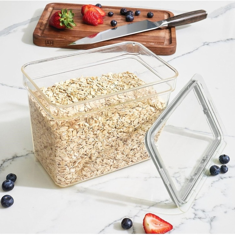 Lufttät Förvaringsburk, 2.1 L, iD FRESH MEDIUM TALL CANISTER, 13 x 20,5 x H 15 cm, Transparent i gruppen Förvaring / Köksförvaring / Förvaringsburkar hos SmartaSaker.se (41704)