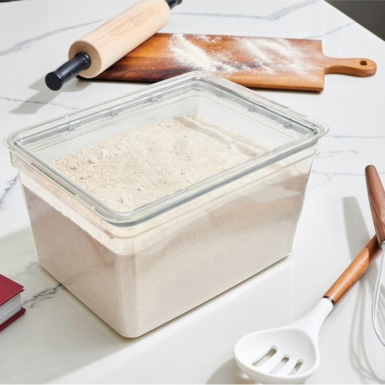 Lufttät Förvaringsburk, Stor, 4,8 L, iD FRESH LARGE TALL CANISTER, 20 x 26,5 x H 15 cm , Transparent i gruppen Förvaring / Köksförvaring / Förvaringsburkar hos SmartaSaker.se (41711)