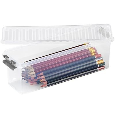 Låda / Ask, Långsmal, 1,3L, Q-LINE, 27 x 8,6 x H 9 cm, Klar / Silvergrå i gruppen Förvaring / Förvaringslådor / Småförvaring hos SmartaSaker.se (41718)