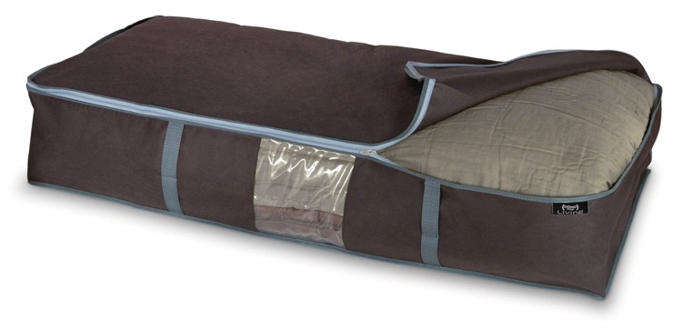 Låda under sängen, mjuk, CLASSIC BROWN, 95 x 45 x H18 cm, Brun i gruppen Förvaring / Sovrumsförvaring / Under sängen-förvaring hos SmartaSaker.se (41844)