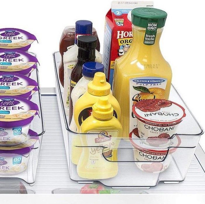 Låda, bred och djup, RANGEMENT FRIGO XL, 37 x 22 x H 10 cm, Klar i gruppen Förvaring / Köksförvaring / Kylskåpsförvaring hos SmartaSaker.se (41861)