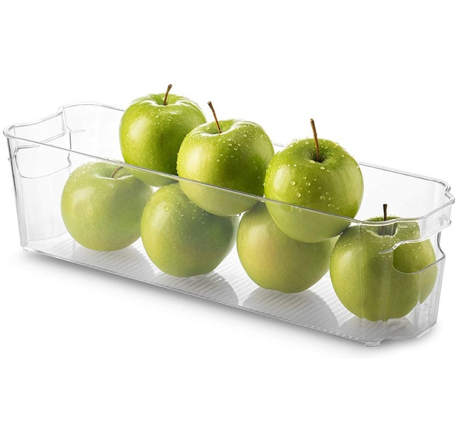 Låda, smal och djup, RANGEMENT FRIGO SMALL, 37 x 11 x H 10 cm, Klar i gruppen Förvaring / Köksförvaring / Kylskåpsförvaring hos SmartaSaker.se (41874)