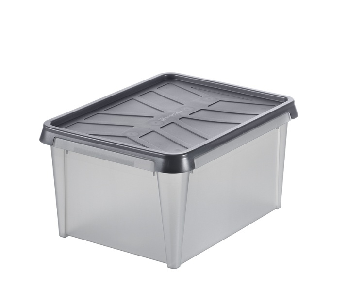 Låda, Vattentät, SMARTSTORE 13L DRY, 40 x 30 x H19cm, Grå i gruppen Förvaring / Förvaringslådor / SmartStore förvaringslådor hos SmartaSaker.se (41882)