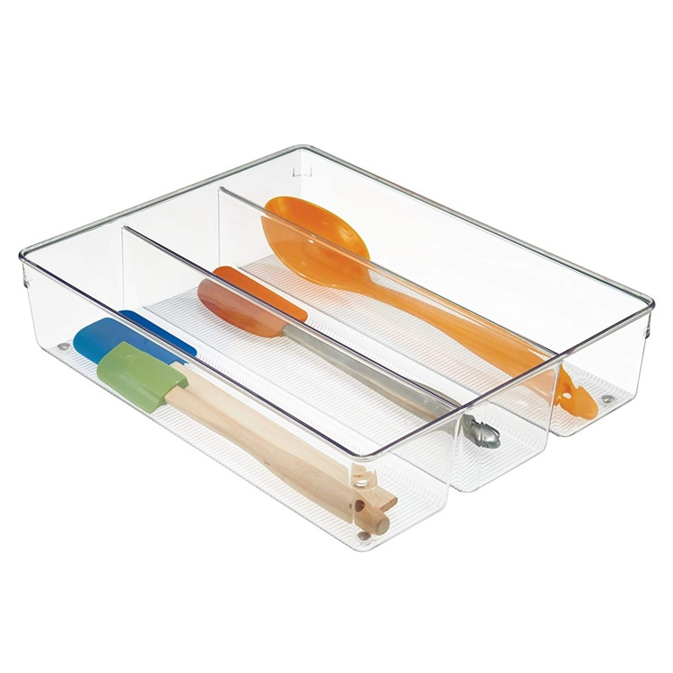 Lådinsats för köksredskap, 3 fack, LINUS GRAND UTENSILS, 35 x 26,7 x H 7,6 cm, Klar i gruppen Förvaring / Köksförvaring / Organisera köksskåp / Besticklådor hos SmartaSaker.se (41920)