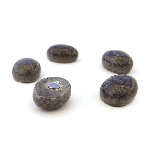Magneter i form av små stenar, STONE, 5 st, Grå i gruppen Förvaring / Magneter och självhäftande hos SmartaSaker.se (41977)