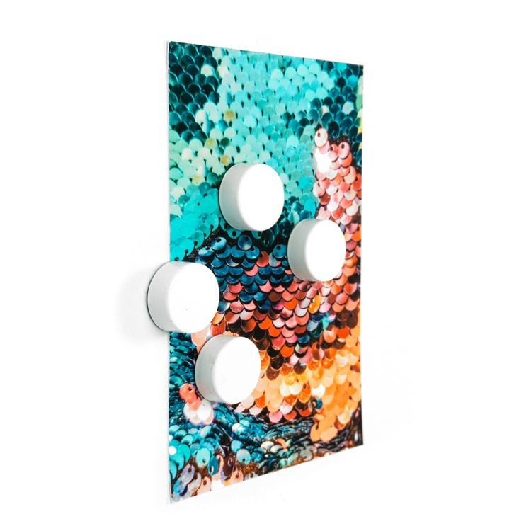 Magneter, Extra starka runda magneter, 4 st, WHITE, Ø 2,3 cm x H 0,9 cm, Vita i gruppen Förvaring / Magneter och självhäftande / Starka magneter hos SmartaSaker.se (42011)