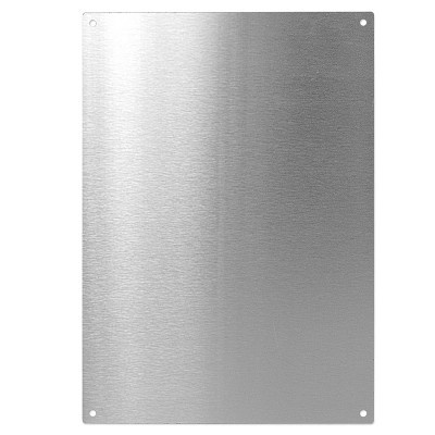 Magnettavla med 5 Mini-magneter, A4 STAINLES STEEL, 21 x H 30 cm, Silver i gruppen Förvaring / Magneter och självhäftande / Magnetförvaring hos SmartaSaker.se (42095)