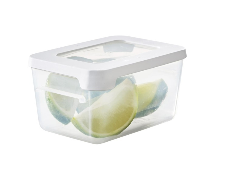 Matlåda, Liten, 0,45 L, SMARTSTORE SNACK, Klar / Vit i gruppen Förvaring / Köksförvaring / Matlådor / Plast hos SmartaSaker.se (42136)