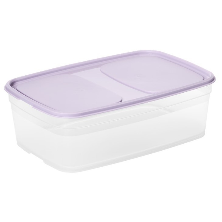 Matlåda, 2,2 L, SMARTSTORE FRESH, Transparent / Lila i gruppen Förvaring / Köksförvaring / Matlådor / Plast hos SmartaSaker.se (42157)