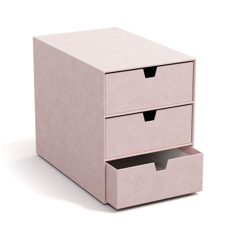 Minibyrå, Liten, BIGSO INGRID RESTORE 25,5 x 16 x H 20,5 cm i gruppen Förvaring / Förvaringslådor / BigSo förvaringslådor hos SmartaSaker.se (42266)