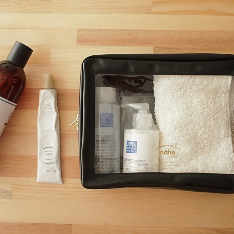 Necessär, PACKING POUCH LARGE, 24 x 17 cm, Nähe i gruppen Förvaring / Förvaring på resa / Necessärer hos SmartaSaker.se (42304)