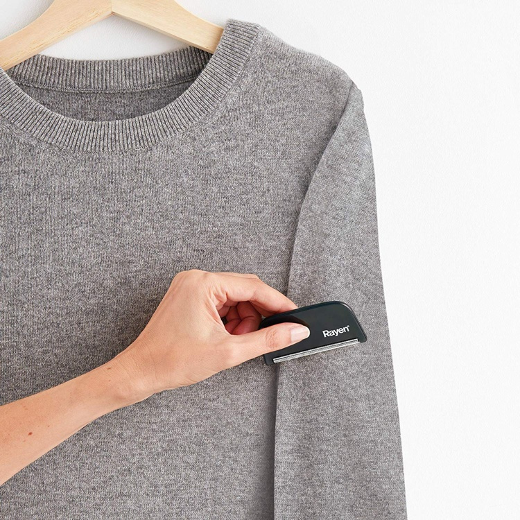 Noppborttagare, POCKET LINT REMOVER, Mörkgrå i gruppen Förvaring / Tvätt och tork / Stryktillbehör hos SmartaSaker.se (42308)