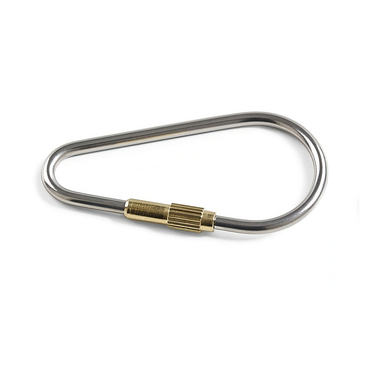 Nyckelringar, 2 st, HABO, 6 x 3 cm, Rostfri / Mässing i gruppen Förvaring / Hallförvaring / Nyckelskåp hos SmartaSaker.se (42310)