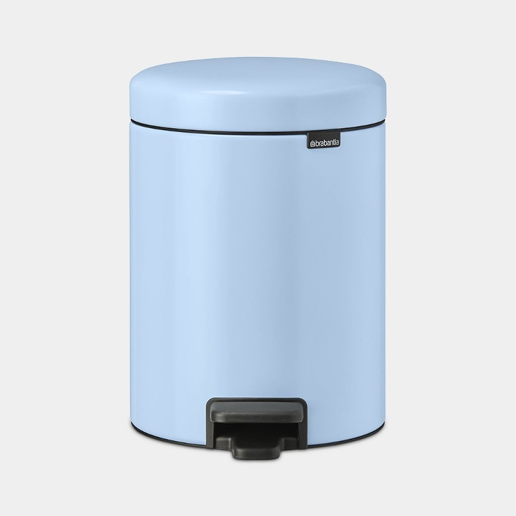 Papperskorg / Pedalhink, 5 L, BRABANTIA NEWICON, Ø 20,5 x H 29,1 cm i gruppen Förvaring / Städförvaring och sopsortering / Sopsortering hos SmartaSaker.se (42370)