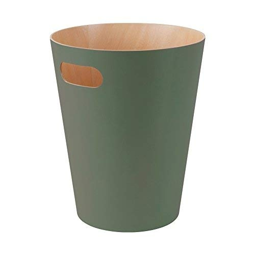 Papperskorg i trä,7,5 L WOODROW, Ø 23 x H 28 cm, Umbra i gruppen Förvaring / Städförvaring och sopsortering / Sopsortering hos SmartaSaker.se (42377)