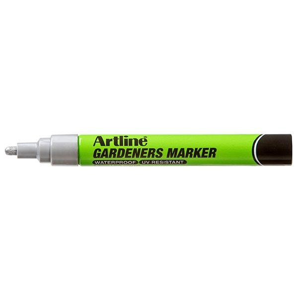 Penna för trädgården, ARTLINE GARDENERS MARKER 2,3 mm, Silver i gruppen Förvaring / Kontorsmaterial hos SmartaSaker.se (42401)