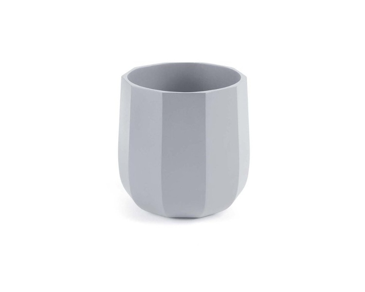 Pennmugg BABYLON, Lexon, Ø 8,5 x H 9 cm, Ljusgrå i gruppen Förvaring / Kontorsmaterial hos SmartaSaker.se (42409)