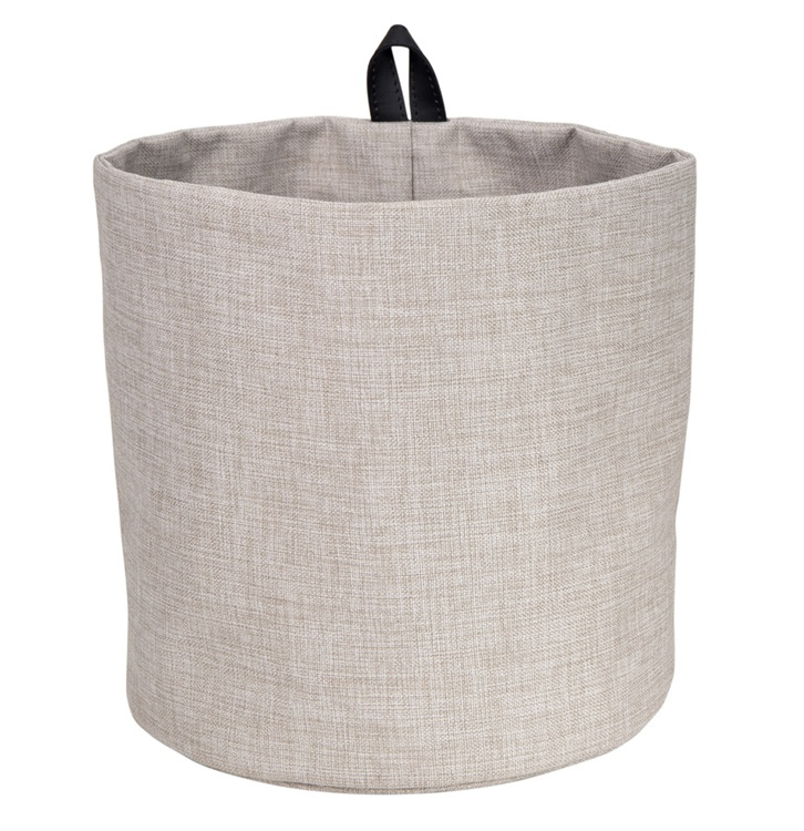 Påse till krok, BIGSO LARGE HANG AROUND, Ø22 x H 22 cm, Beige i gruppen Förvaring / Garderobsförvaring / Klädgarderober hos SmartaSaker.se (42450)