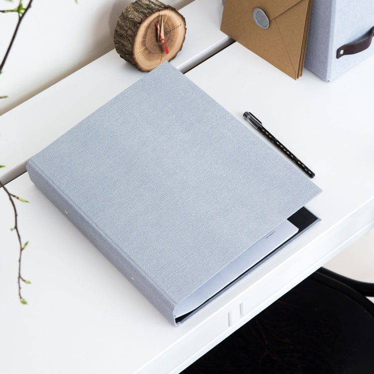 Pärm, BIGSO RINGO CANVAS, Svensk hålstandard i gruppen Förvaring / Kontorsmaterial hos SmartaSaker.se (42454)