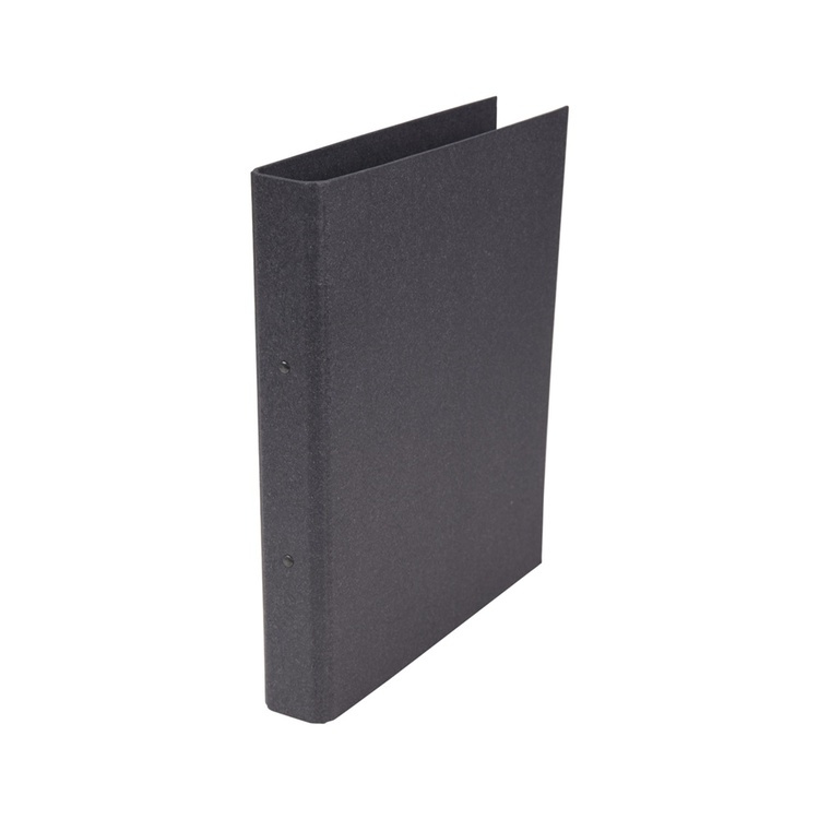 Pärm, BIGSO RINGO WOOD PAPER, Svensk hålstandard, Dark Oak i gruppen Förvaring / Kontorsmaterial hos SmartaSaker.se (42455)