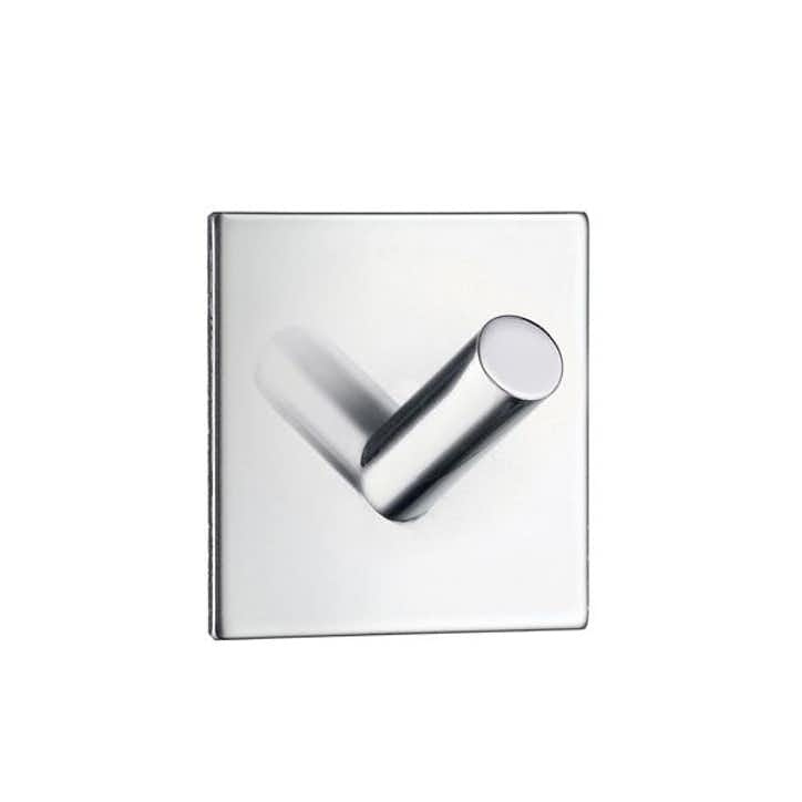 Självhäftande Minikrok, Fyrkantig, BESLAGSBODEN, 3 x 3 cm i gruppen Förvaring / Magneter och självhäftande / Självhäftande krokar hos SmartaSaker.se (42529)